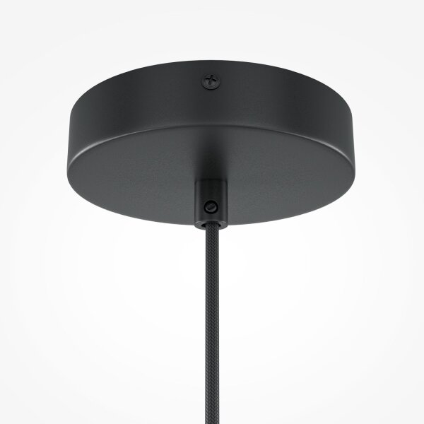 Suspension bois métal E27 Ø 30 cm H : max. 347,5 cm
