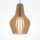 Suspension bois métal E27 Ø 30 cm H : max. 347,5 cm