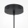 Lampe à suspendre métal bois D : 35 cm rond H : max. 340,5 cm