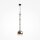 Lampe à suspendre métal verre fumé D : 16 cm rond GU10 Moderne