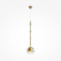 Lampe à suspendre métal verre Ø 16...
