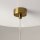 Lampe à suspendre métal verre Ø 16 cm H : max. 362,5 cm GU10