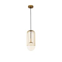 Lampe à suspendre métal verre Ø 15...