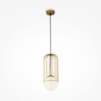 Lampe à suspendre métal verre Ø 15...