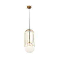 Suspension métal verre Ø 20 cm H : max. 176...