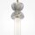 Lampe à suspendre verre métal G9 ronde D : 10 cm Moderne