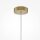 Lampe à suspendre verre métal G9 ronde D : 10 cm Moderne