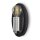 Applique métal verre hauteur 27,5 cm chrome brillant E14