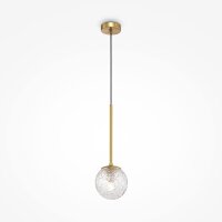 Lampe à suspendre verre métal E27 Ø...