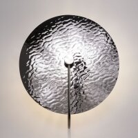 Applique verre métal G9 Ø 40 cm H : 44,5 cm...