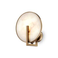 Applique en m&eacute;tal E14 &Oslash; 19 cm rond 21 cm de...