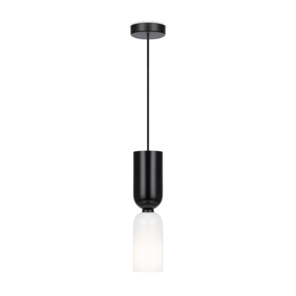 Lampe à suspendre métal verre E14 ronde Ø 8 cm H : max. 232 cm