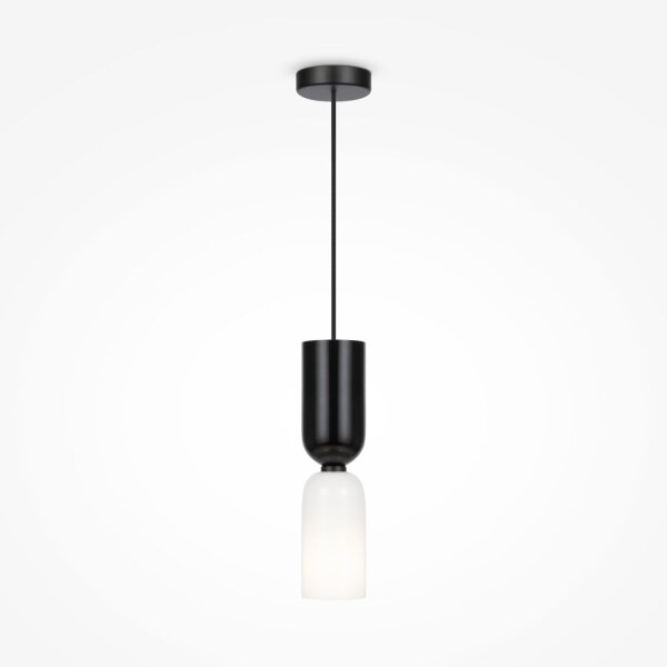 Lampe à suspendre métal verre E14 ronde Ø 8 cm H : max. 232 cm