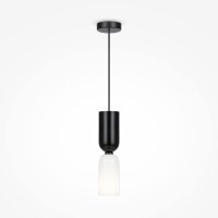 Lampe à suspendre métal verre E14 ronde...