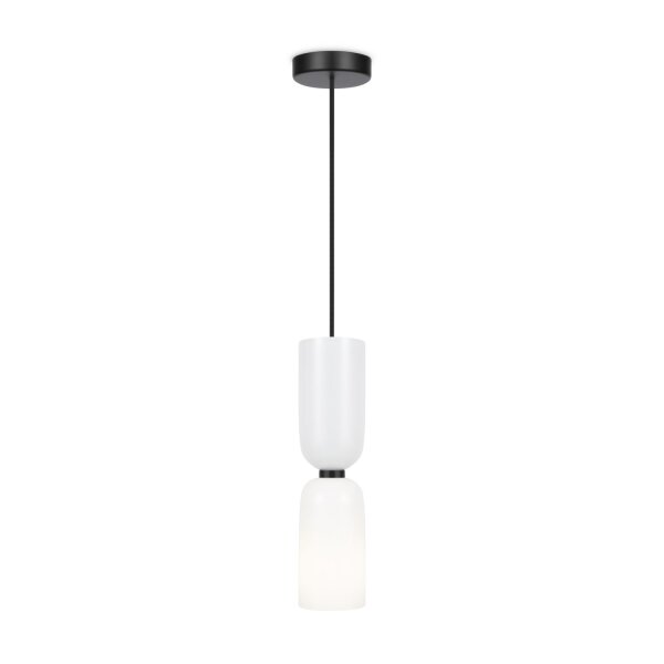 Suspension métal verre rond D : 8 cm H : max. 232 cm