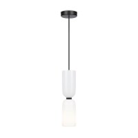 Suspension métal verre rond D : 8 cm H : max. 232 cm