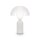 Lampe de table céramique verre Ø 30 cm hauteur 42,5 cm blanc E14