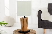 Impressionnante lampe de table Moderne en bois...