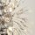 Lampe murale cristal métal H : 47 cm en chrome clair 4x G9