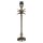 Pied pour lampe de table Métal E27 H : 45 cm Nickel antique