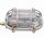 Lampe dext&eacute;rieur mur verre laiton E27 IP64 L : 18 cm Gris Keller