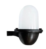 Lampe dextérieur mur laiton verre hauteur 22 cm...