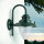 Lampe dextérieur mur laiton verre H : 21 cm IP23 E27 vert