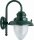 Lampe dextérieur mur laiton verre H : 21 cm IP23 E27 vert