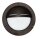 Lampe dext&eacute;rieur ronde &Oslash; 14 cm laiton verre G9 IP64 Maritim