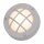 Applique murale extérieure Gris Laiton véritable rond D : 14 cm IP64