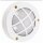 Applique murale extérieure Maritim laiton rond Ø 14 cm IP64 blanc