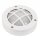 Applique murale extérieure Maritim laiton rond Ø 14 cm IP64 blanc