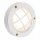Applique extérieure Blanc laiton massif D : 14 cm rond IP64