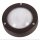 Applique murale extérieure Maritim laiton G9 Ø 14 cm IP64 noir