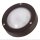 Applique murale extérieure Maritim laiton G9 Ø 14 cm IP64 noir