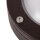 Applique murale extérieure Maritim laiton G9 Ø 14 cm IP64 noir