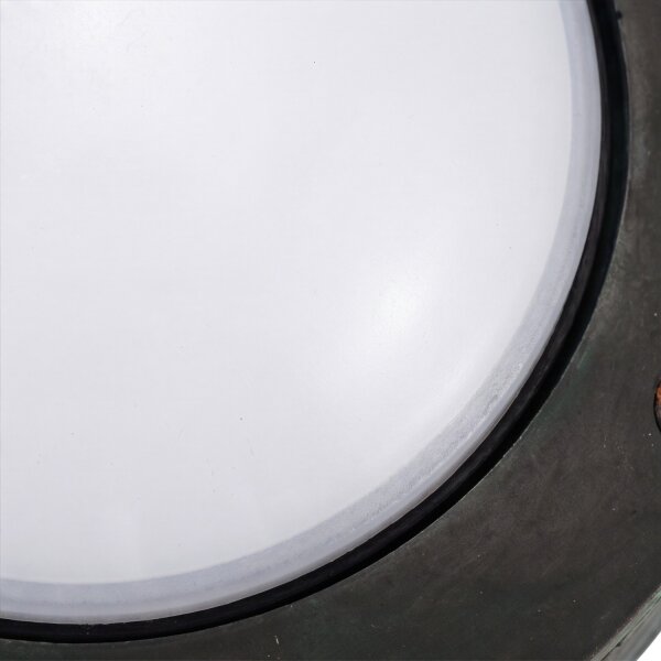 Applique extérieure laiton verre G9 IP64 D : 14 cm rond