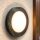 Applique extérieure ronde laiton verre Ø 14 cm IP64 GX53