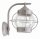 Lampe dext&eacute;rieur Mur Gris Laiton Verre E27 IP23 22 cm de haut