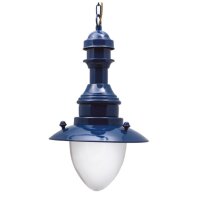 Suspension extérieure verre laiton massif E27 IP43...