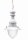 Lampe dext&eacute;rieur suspendue Gris Laiton Verre &Oslash; 20 cm IP43 Maritim