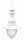 Suspension ext&eacute;rieure Blanc E27 Laiton Verre IP43 D : 20 cm