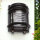 Lampe dextérieur murale laiton verre H : 22 cm IP64 noir