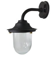 Applique extérieure laiton verre E27 IP64 30 cm de...
