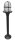 Lampe dall&eacute;e ext&eacute;rieure 63 cm laiton verre E27 IP54 Maritim