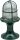 Petite lampe dall&eacute;e laiton verre hauteur 28 cm IP54 vert Maritim