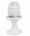 Lampe de socle laiton verre E27 IP54 28 cm blanc Maritim