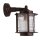 Applique ext&eacute;rieure verre laiton v&eacute;ritable E27 IP23 H : 24 cm