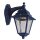 Applique ext&eacute;rieure laiton E27 IP43 H : 26 cm Bleu Rustique