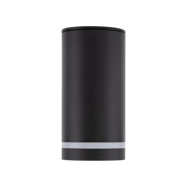 Spot de plafond métal Ø 5,5 cm H : 11 cm petit rond noir GU10